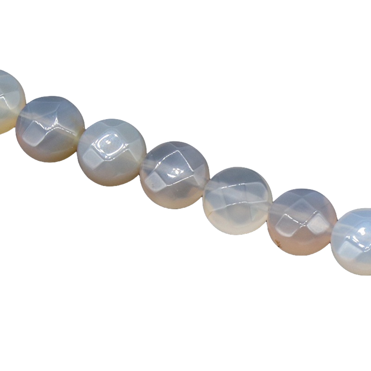 D8X5MM Faceted Round Coin Gemstone Beads for Making Jewelry Natural Stone & Crystal Donut