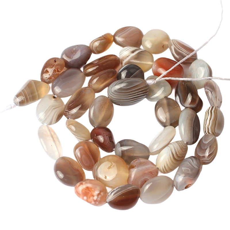 Loose  Irregular Tumbled Stone Beads 8-12MM  Natural Gemstone Crystal Rough Nugget 