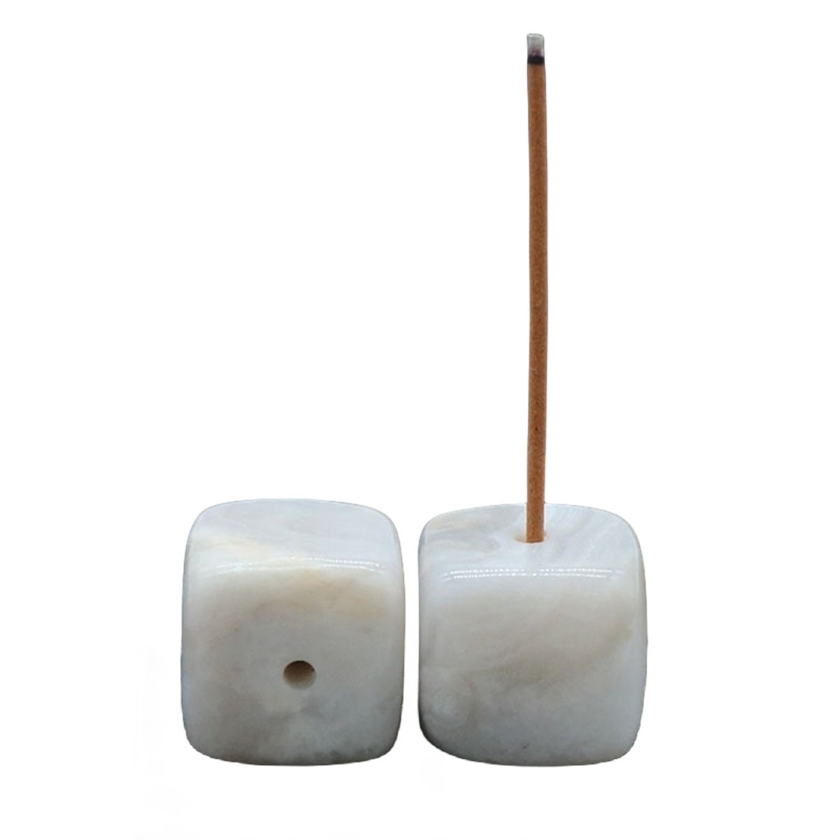 Cube Gemstone for Home Decor 20MM Square Healing Power Crystal Block 