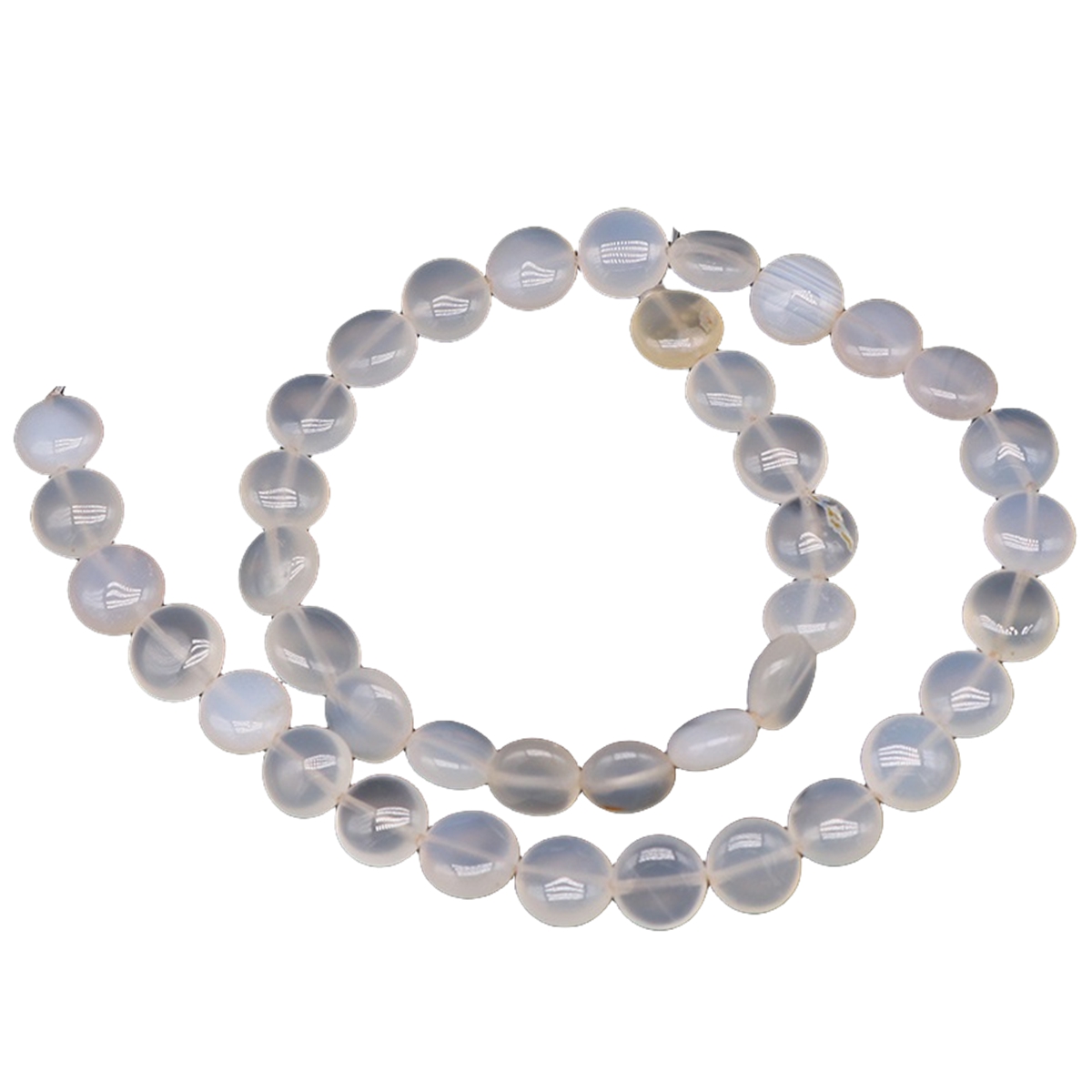 D10X6MM Gemstone Disc Beads for Making Jewelry  Dount & Coin Stone & Crystal