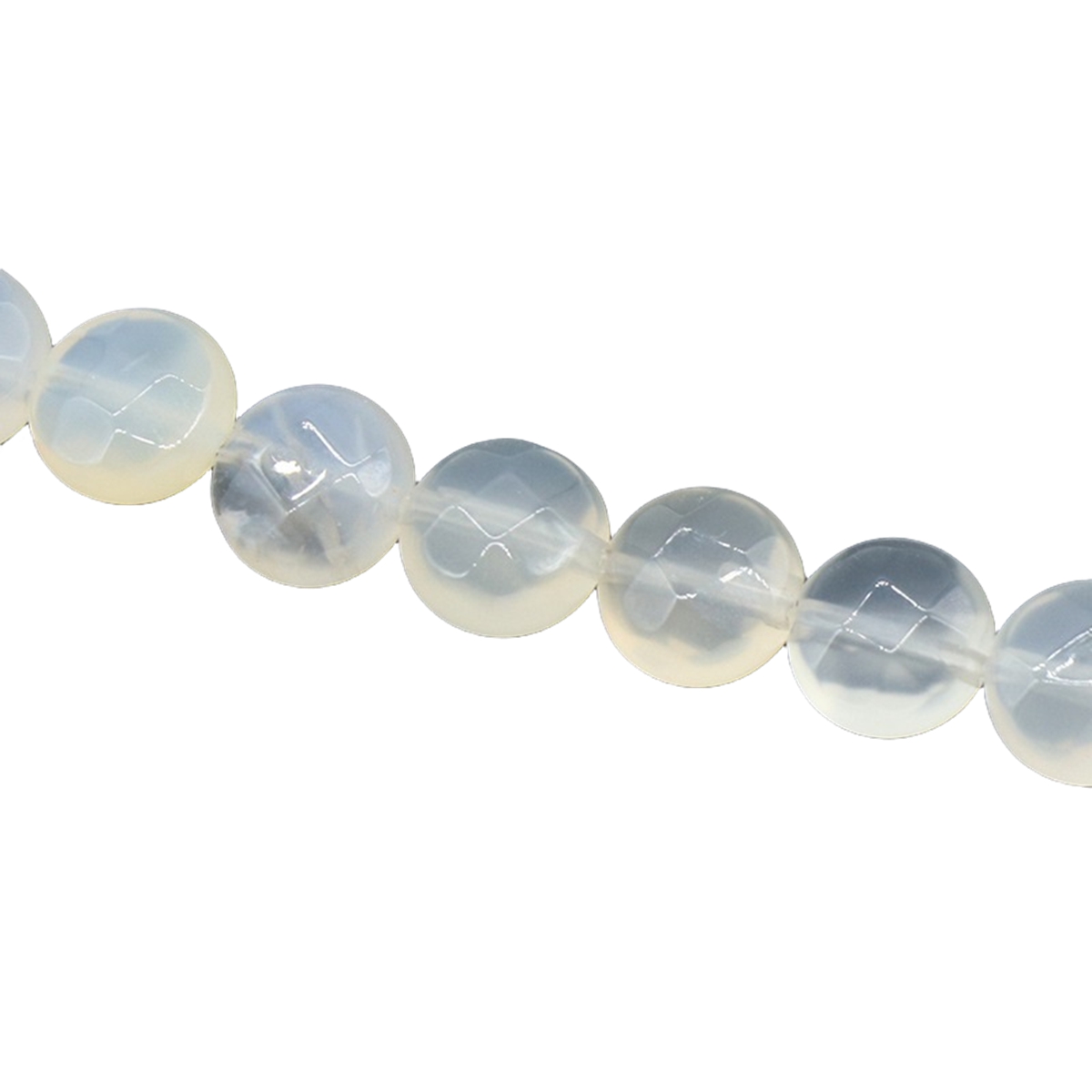 D8X5MM Faceted Round Coin Gemstone Beads for Making Jewelry Natural Stone & Crystal Donut