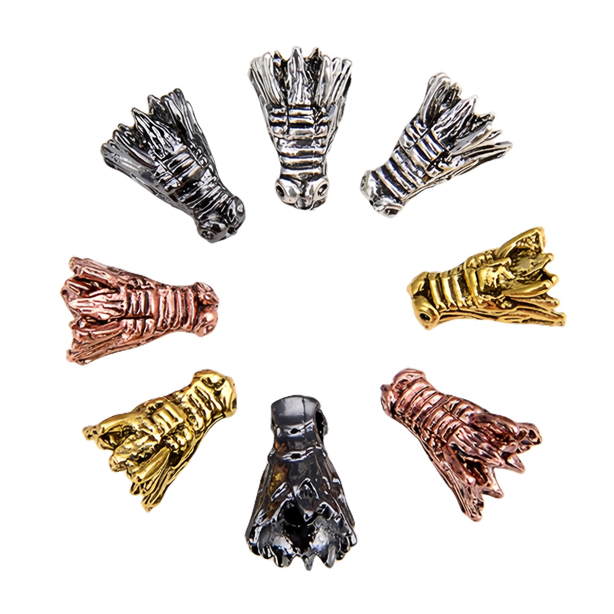 Alloy Dragon Head  Beads for DIY Making Jewelry