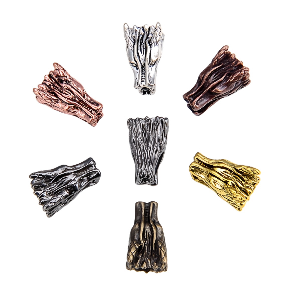 Alloy Dragon Head  Beads for DIY Making Jewelry