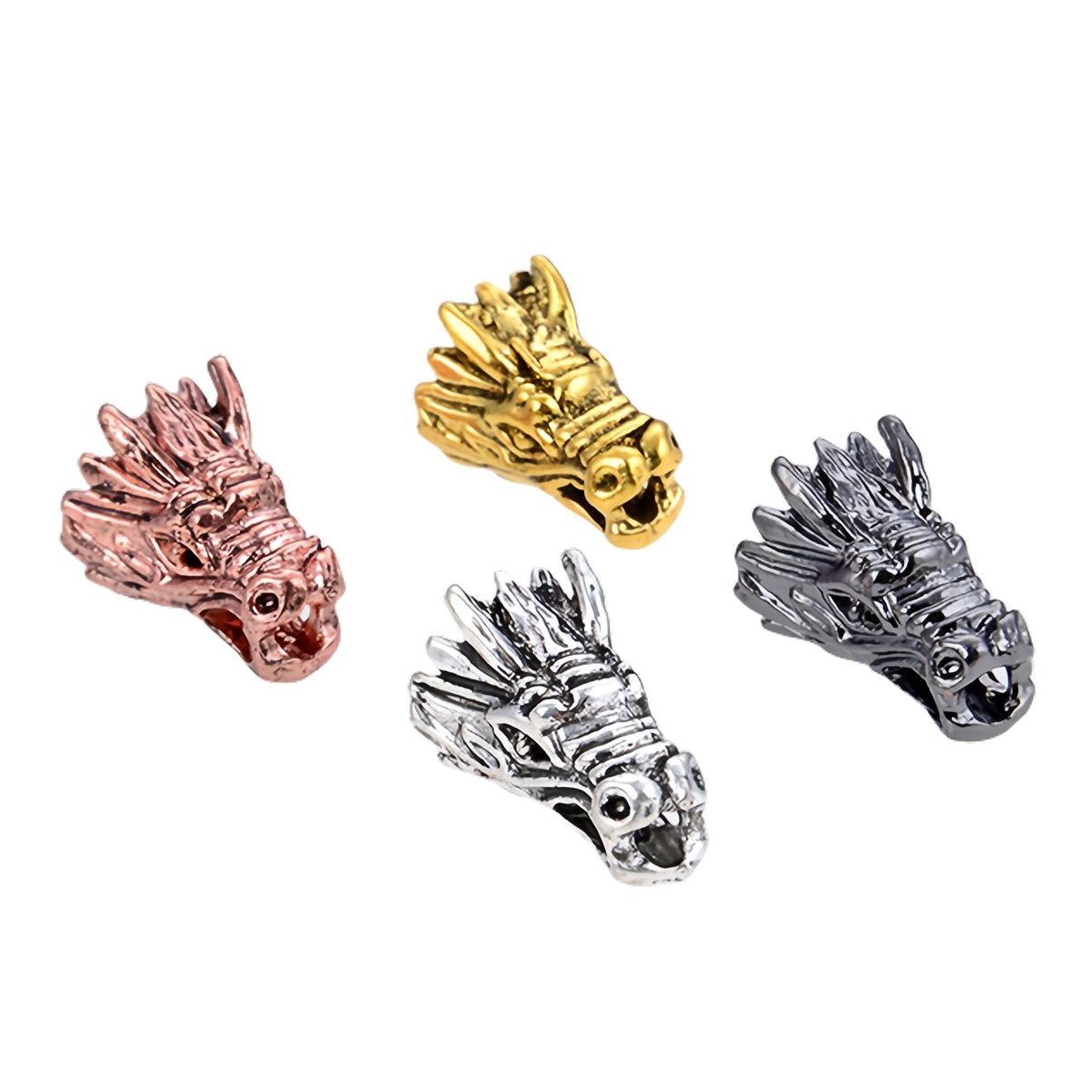 Alloy Dragon Head  Beads for DIY Making Jewelry