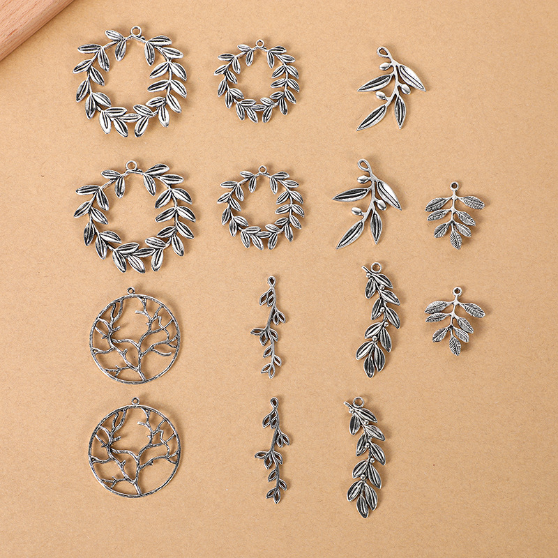 Alloy Branch Charms for DIY Making Jewelry