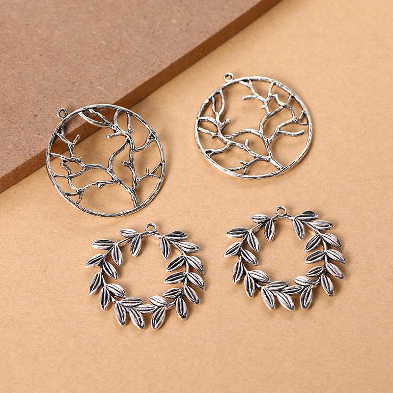 Alloy Branch Charms for DIY Making Jewelry