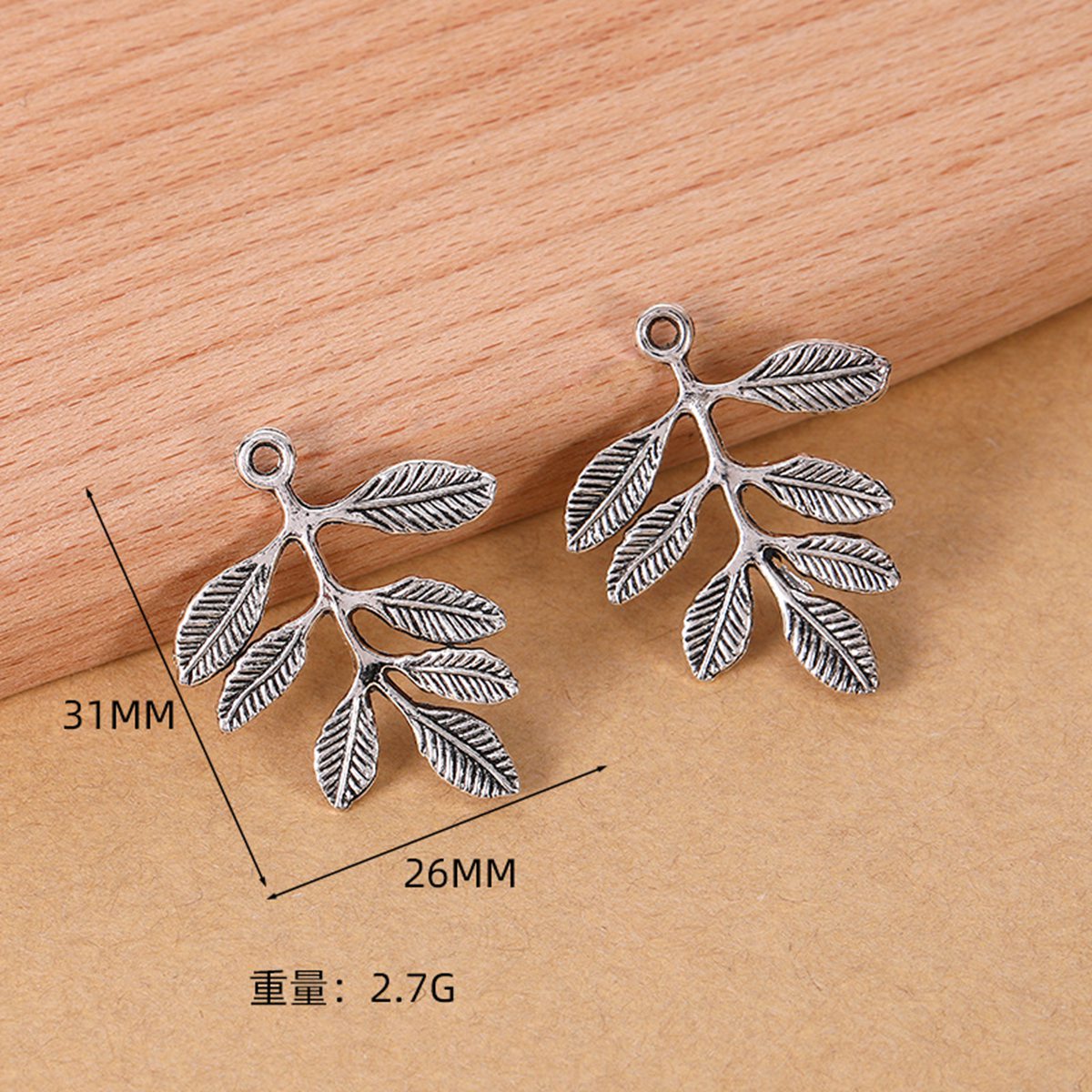 Alloy Branch Charms for DIY Making Jewelry
