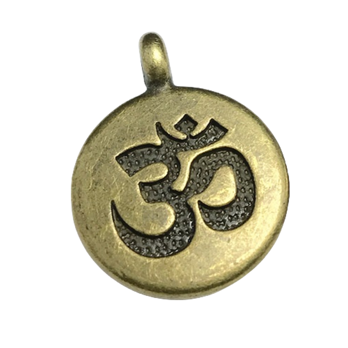 Flat Alloy Disc Beads for Making Jewelry 