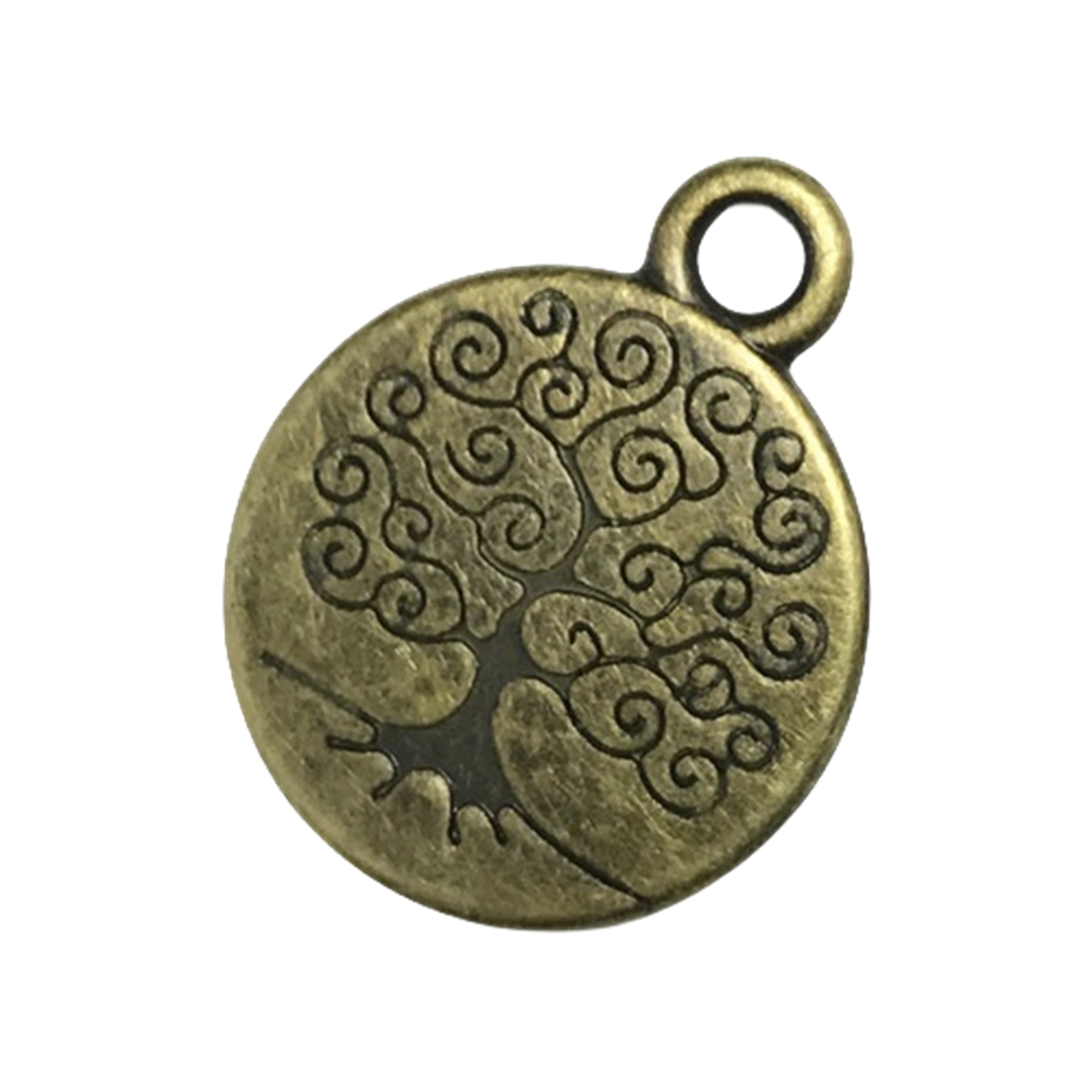 Flat Alloy Disc Beads for Making Jewelry 