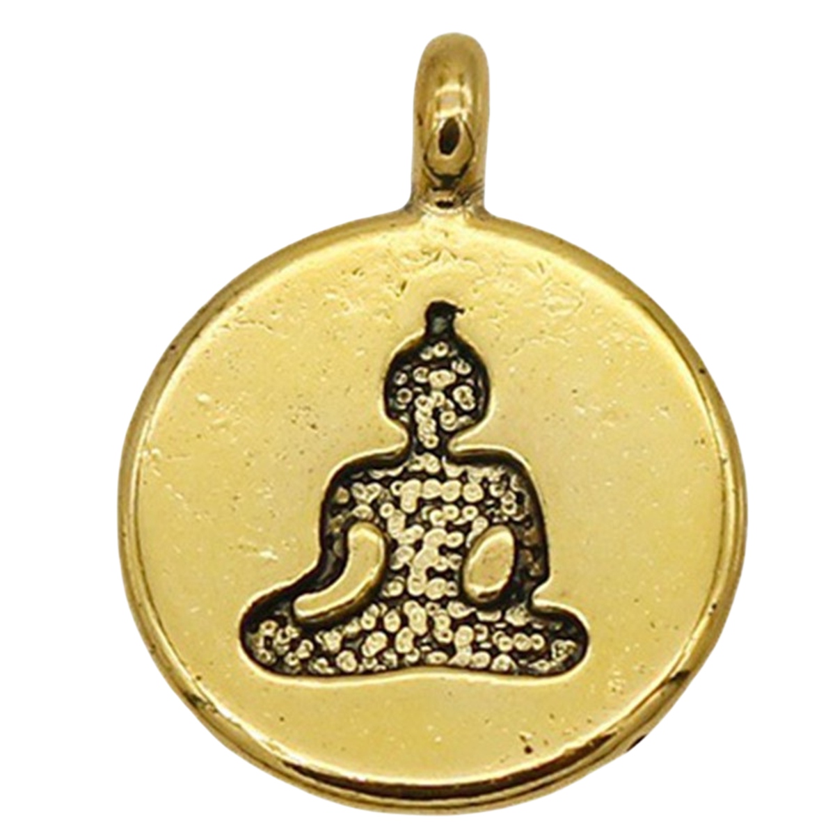 Flat Alloy Disc Beads for Making Jewelry 