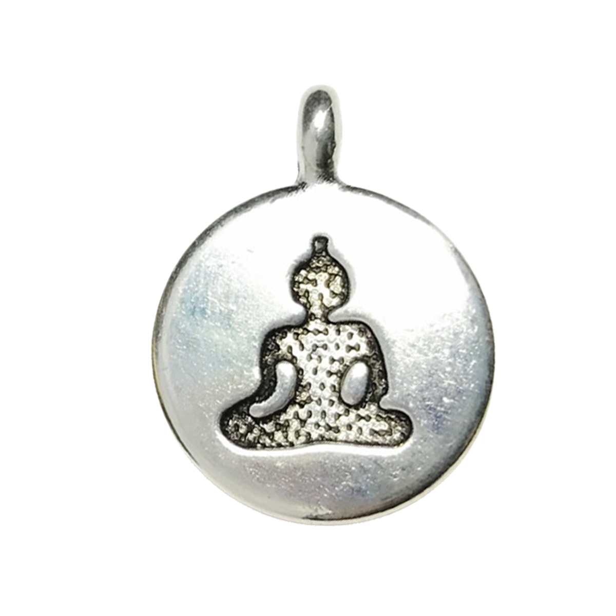 Flat Alloy Disc Beads for Making Jewelry 