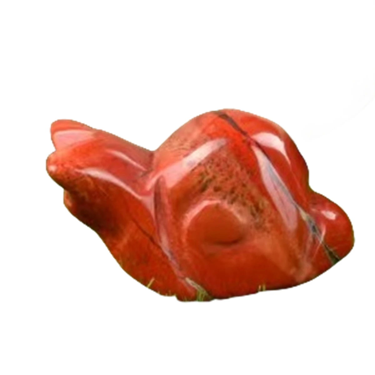 Crystal Snail Decor Figurine, 1" Hand Carved Healing Reiki Animal Gemstone Statues Toy Pocket Garden Decoration Sculpture for Home Office