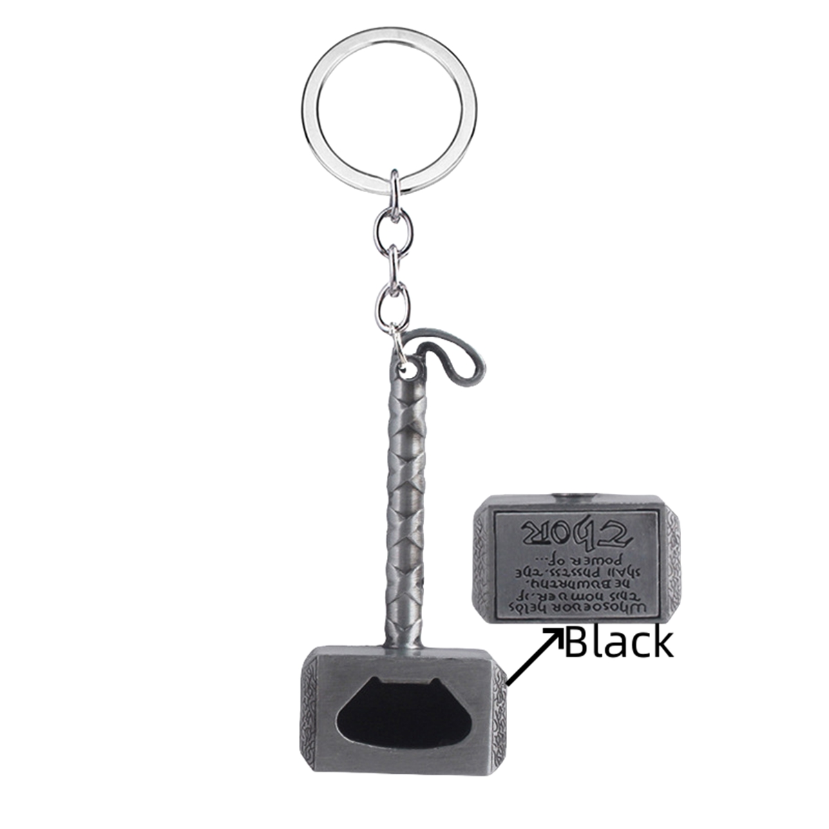 Metal Hammer Opener Keychain Hammer Key Ring, Cool Gifts for Men, Husband, Boyfriend