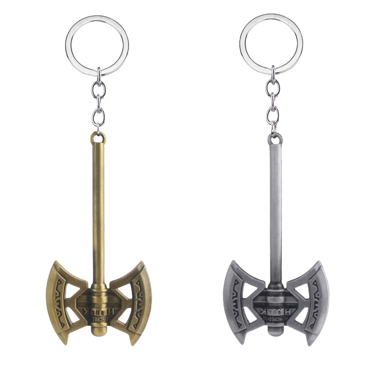 Reunion Thunder God Axe Keychain Key Ring, Cool Gifts for Men, Husband, Boyfriend