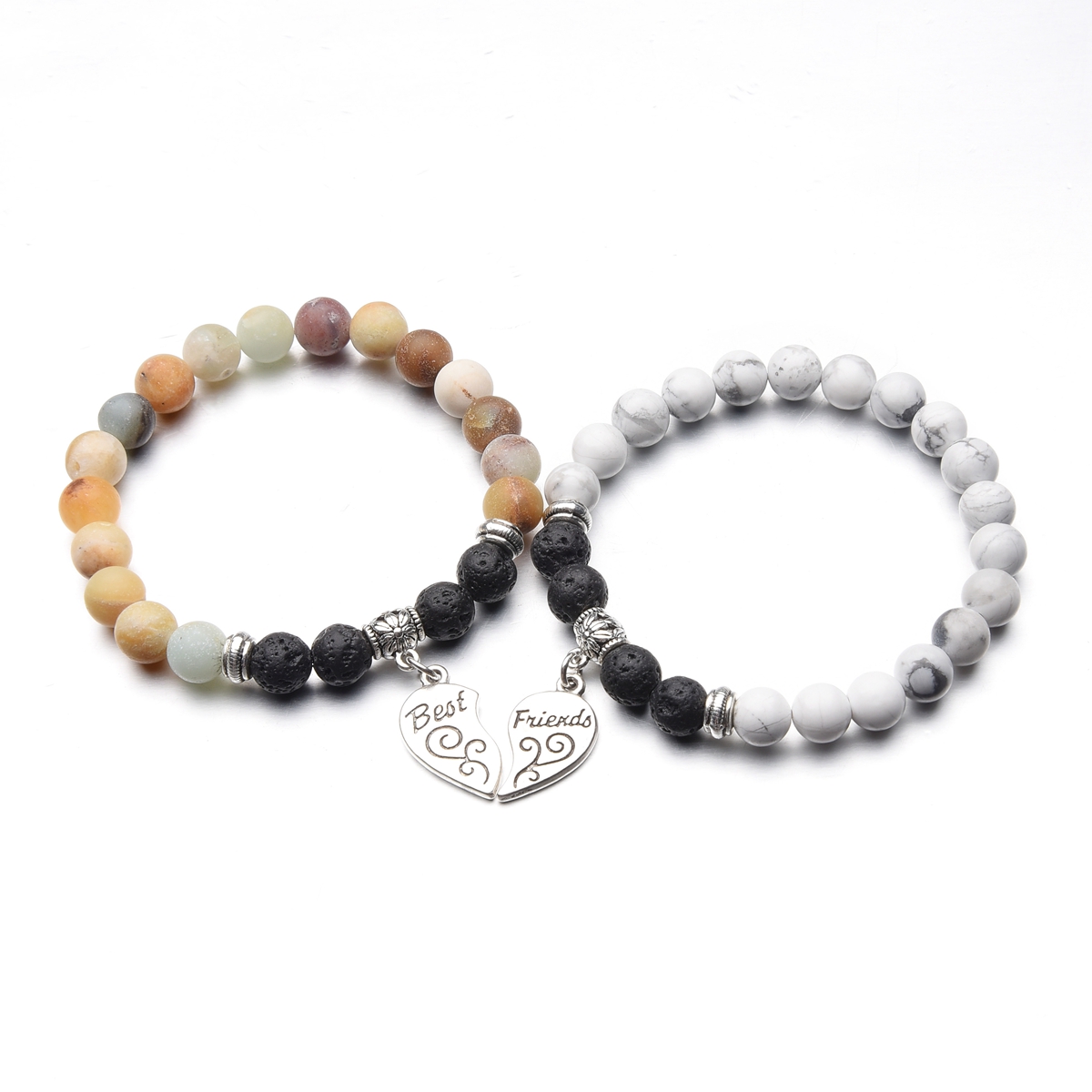 Couple Gemstone Bracelets