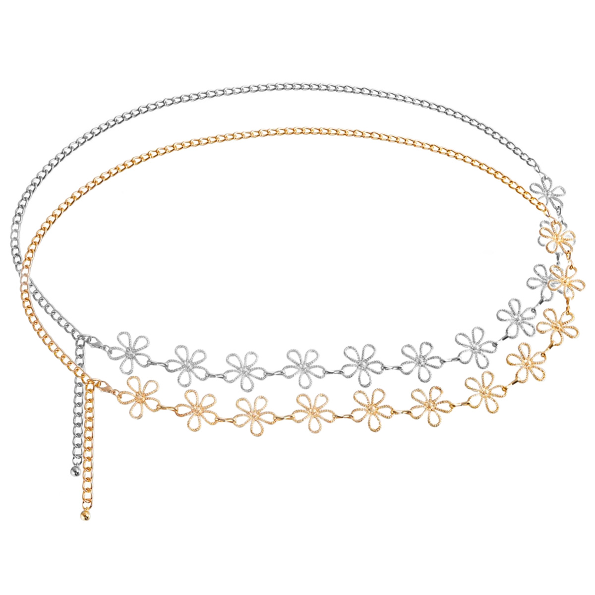 Waist Belly Chain for Women Girls Boho Long Tassel Metal Belt Summer Adjustable Skinny Beach Bikini Body Jewelry Dress Skirt