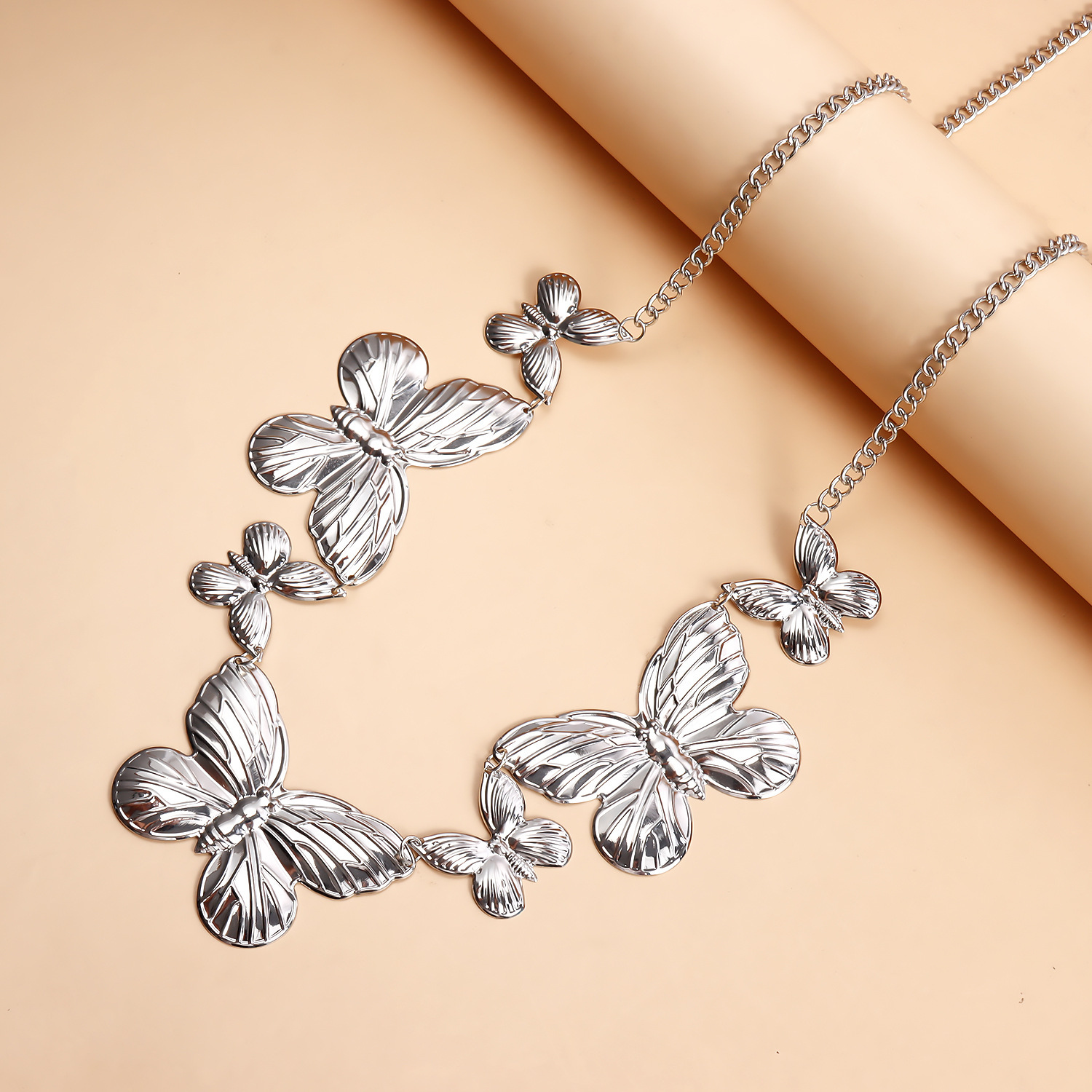 Butterfly Waist Belly Chain for Women Girls Boho Long Tassel Metal Belt Summer Adjustable Skinny Beach Bikini Body Jewelry Dress Skirt