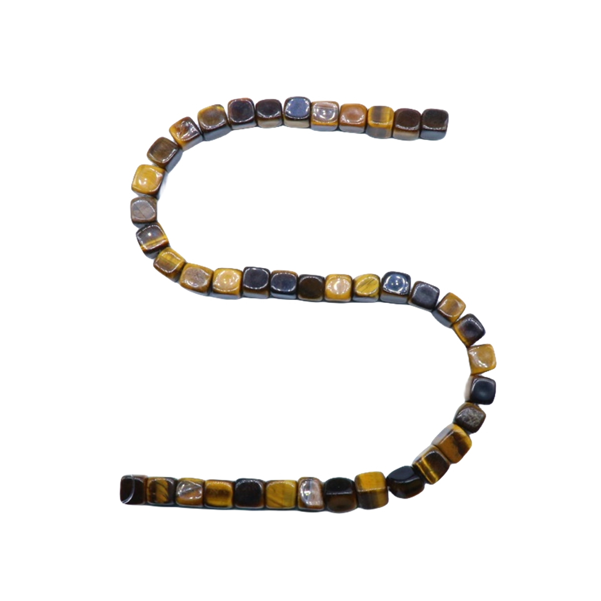 10X10MM Loose Natural Gemstone Cube Beads for Making Jewelry  (Approx 38PCS/Strand)