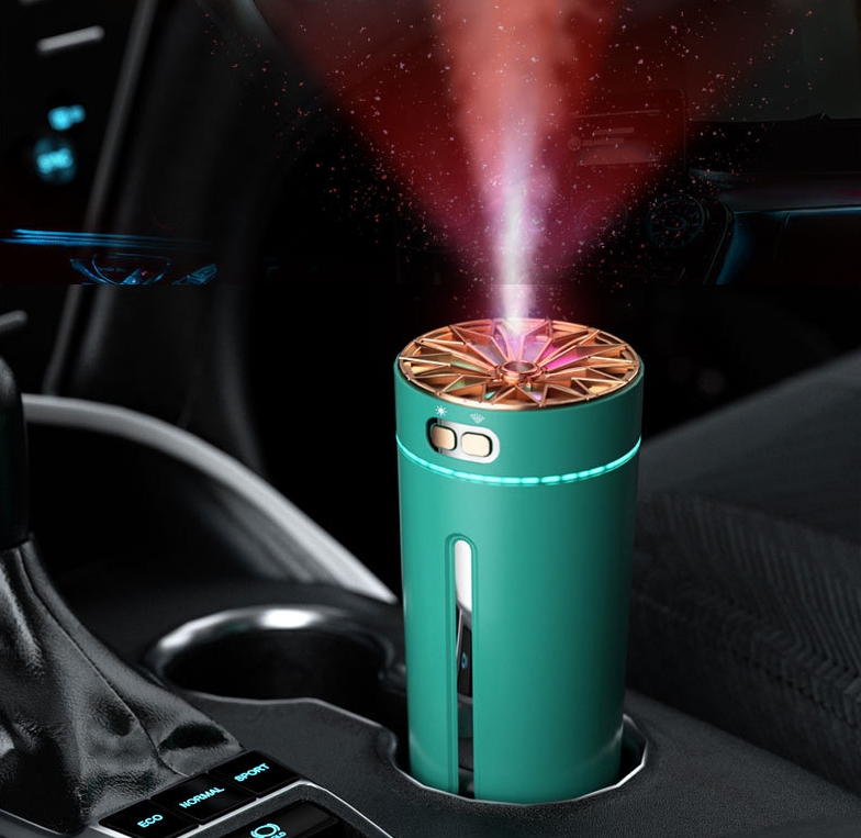 Creative new car humidifier aromatherapy spray in car aromatherapy machine Colorful star lights household aromatherapy machine