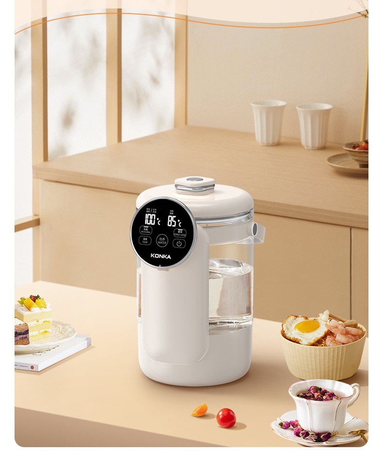 Touch screen hot water kettle