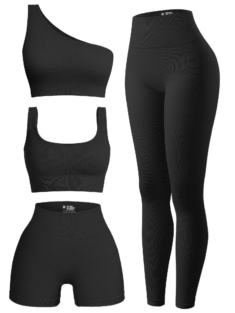 Outdoor Yoga Suit Set Women's Advanced Professional High end Gym Sports Running Four Piece Set