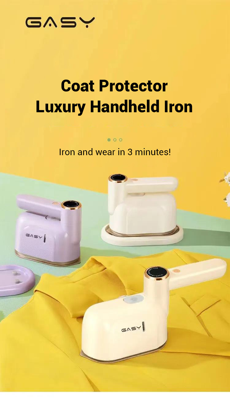 Mini handheld ironing machine