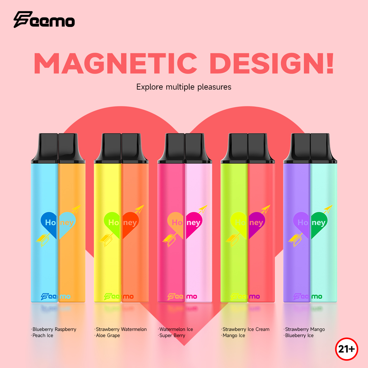 [Europe-PL01][Clearance] Feemo Honey 600 Kit 2ml