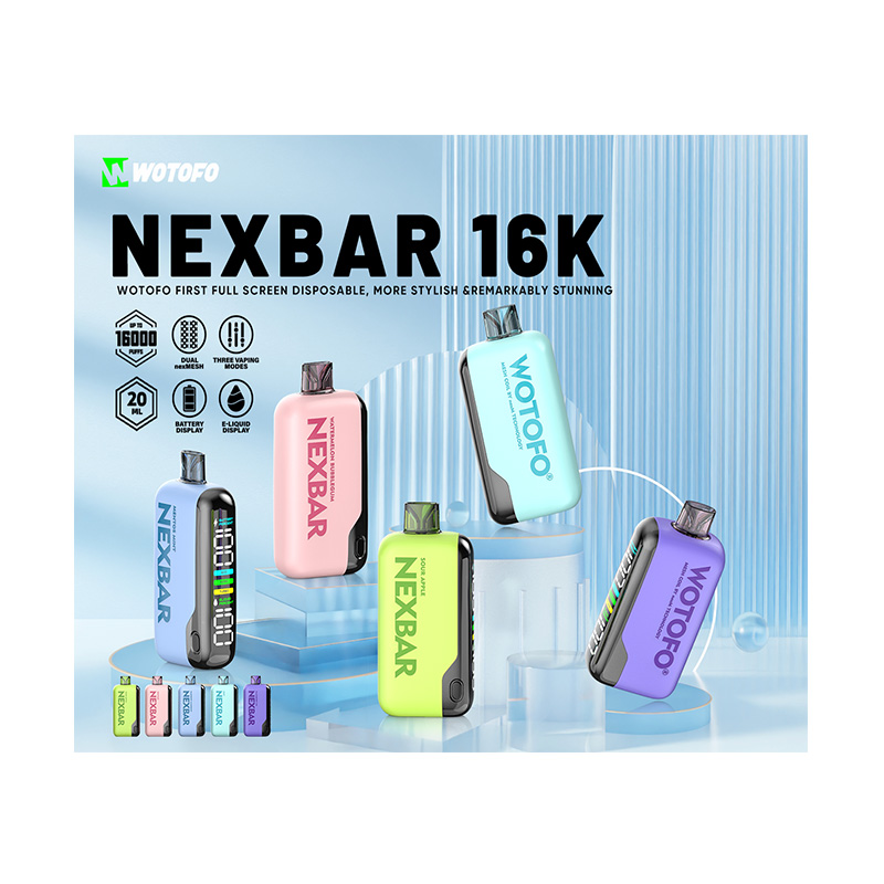 Wotofo nexBar 16K Vollbild-Kit 16000 Züge-CigBest DE