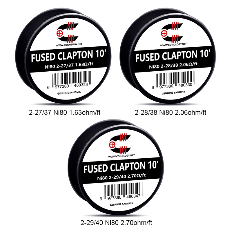 [Global-CN02][Pre-order] 10ft Coilology Fused Clapton Wire