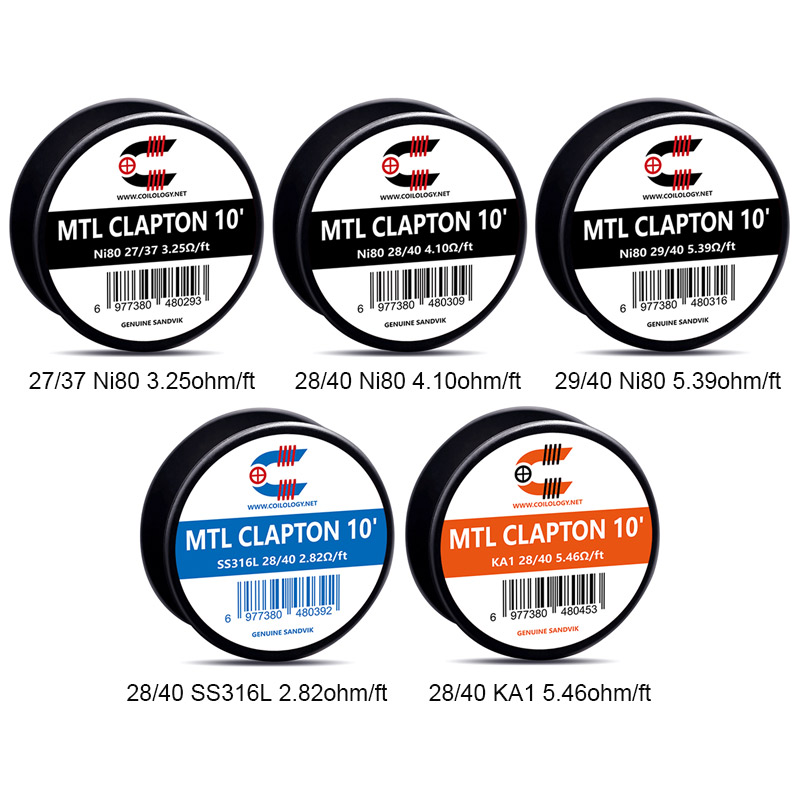 [Global-CN02][Pre-order] 10ft Coilology MTL Clapton Wire