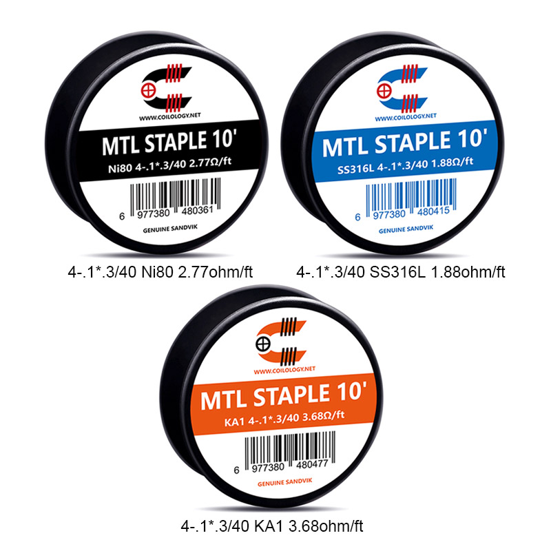 [Global-CN02][Pre-order] 10ft Coilology MTL Staple Wire