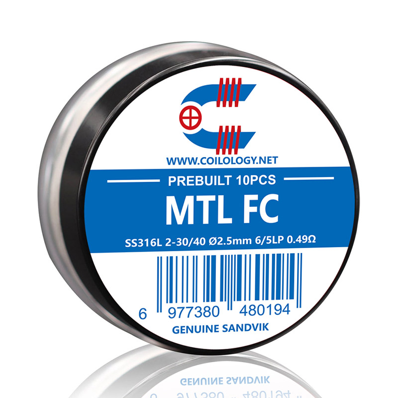 [Global-CN02][Pre-order] 10pcs Coilology Pre-built MTL FC Coil