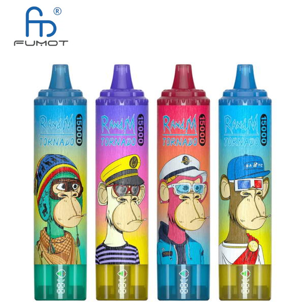[Europe-PL01] Authentic Fumot RANDM TORNADO 15000 Kit 25ml