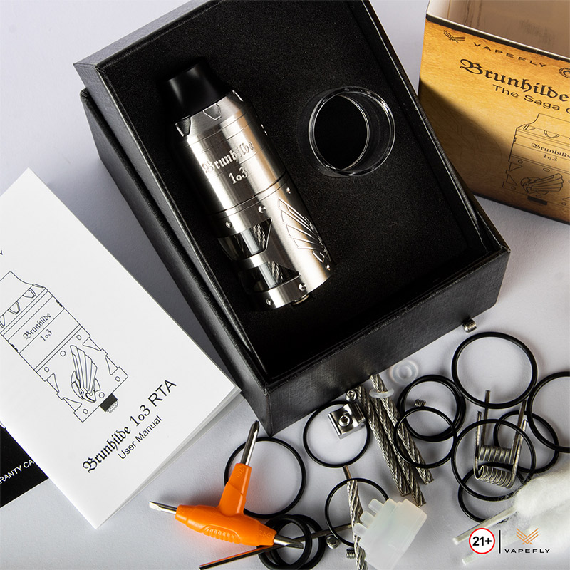 [Global-CN02] Vapefly Brunhilde 1o3 RTA Atomizer 7ml