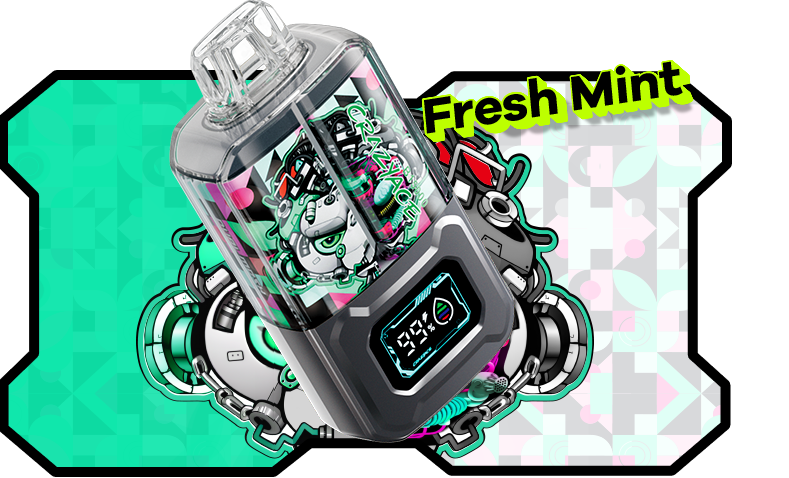 [Global-CN01][Pre-Order] ZOVOO CRAZYACE B15000 Kit 2*10ml Dual Tank