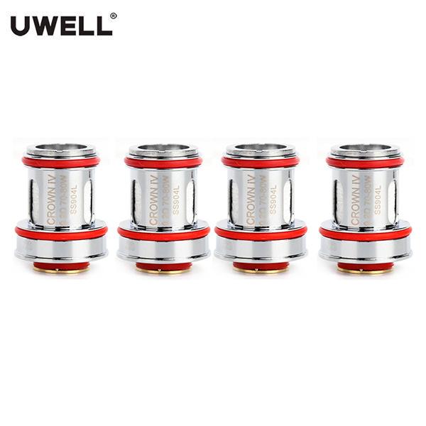 Authentic Uwell Crown 4 Coil Head 0.2ohm x 4
