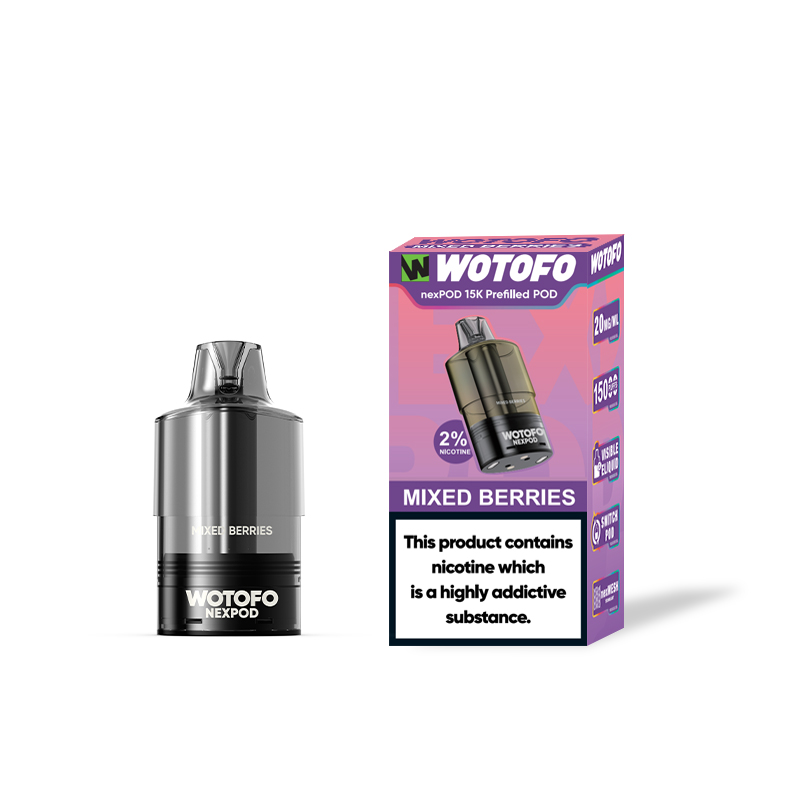 [Europe-PL01] Authentic Wotofo nexPOD 15K Device + Prefilled Pods