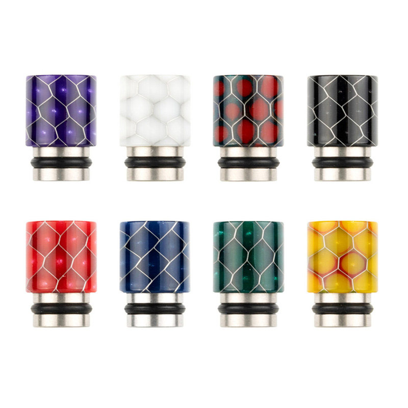 [Global-CN02] Reewape Resin 510 Drip Tip Random Color (10pcs/pack)
