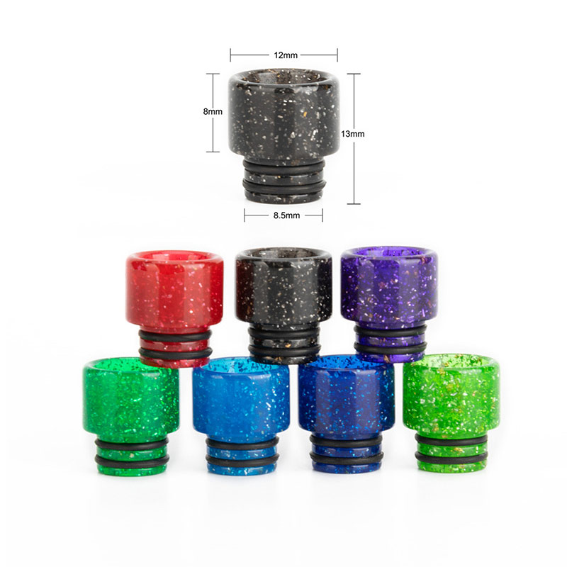 [Global-CN02] Reewape Resin 510 Drip Tip Random Color (10pcs/pack)