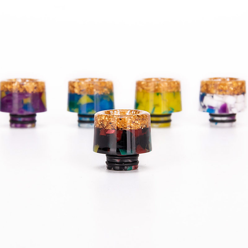 [Global-CN02] Reewape Resin 510 Drip Tip Random Color (10pcs/pack)