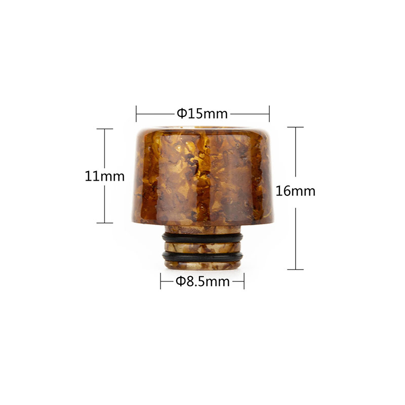 [Global-CN02] Reewape Resin 510 Drip Tip Random Color (10pcs/pack)