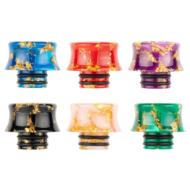 [Global-CN02] Reewape Resin 510 Drip Tip Random Color (10pcs/pack)
