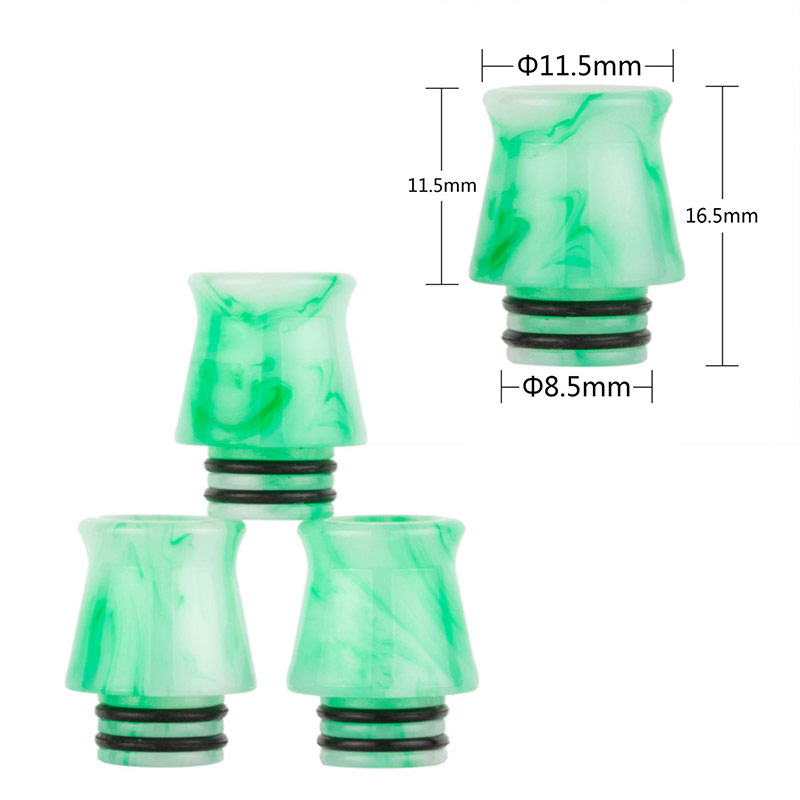 [Global-CN02] Reewape Resin 510 Drip Tip Random Color (10pcs/pack)