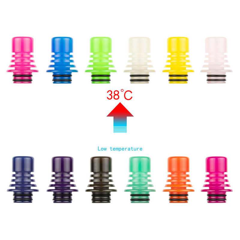 [Global-CN02] Reewape Resin 510 Drip Tip Random Color (10pcs/pack)
