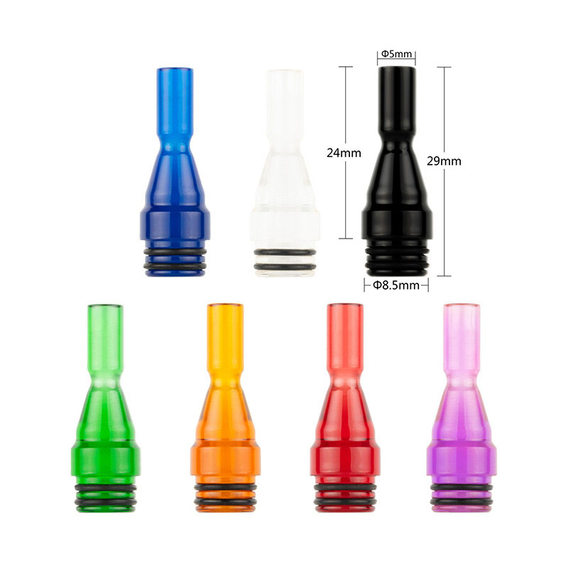 [Global-CN02] Reewape Resin 510 Drip Tip Random Color (10pcs/pack)