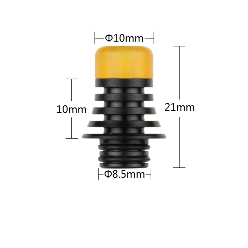 [Global-CN02] Reewape Resin 510 Drip Tip Random Color (10pcs/pack)