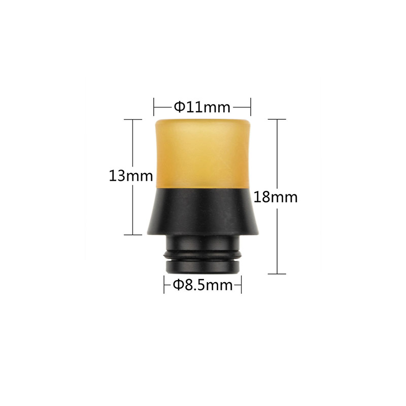 [Global-CN02] Reewape Resin 510 Drip Tip Random Color (10pcs/pack)