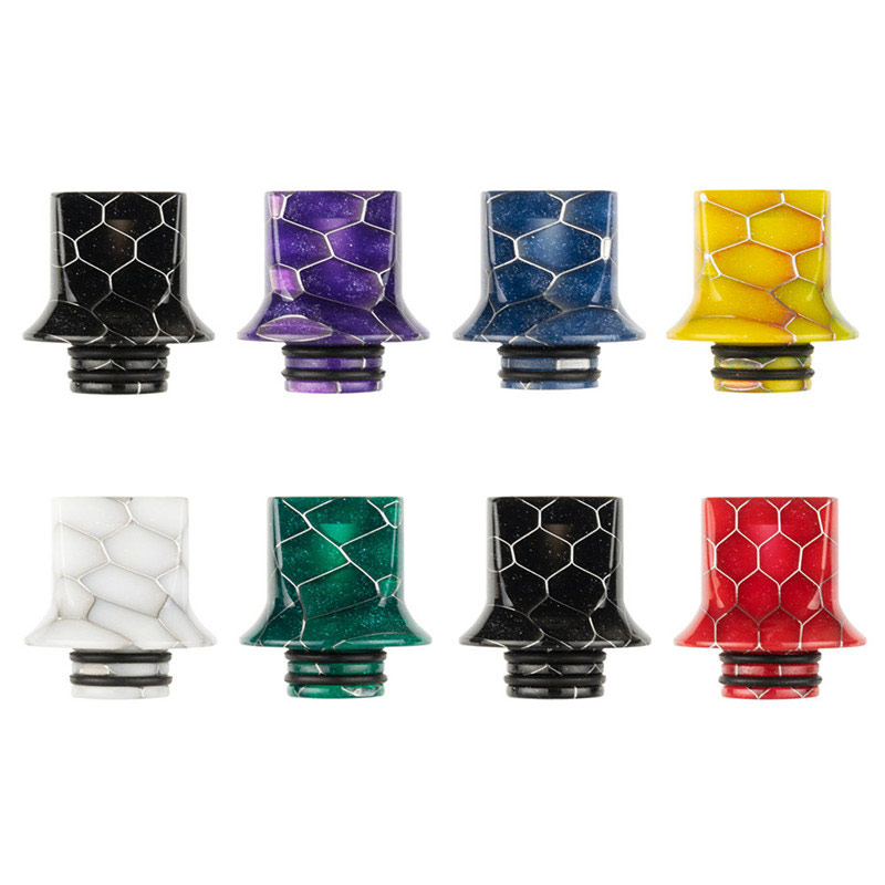[Global-CN02] Reewape Resin 510 Drip Tip Random Color (10pcs/pack)