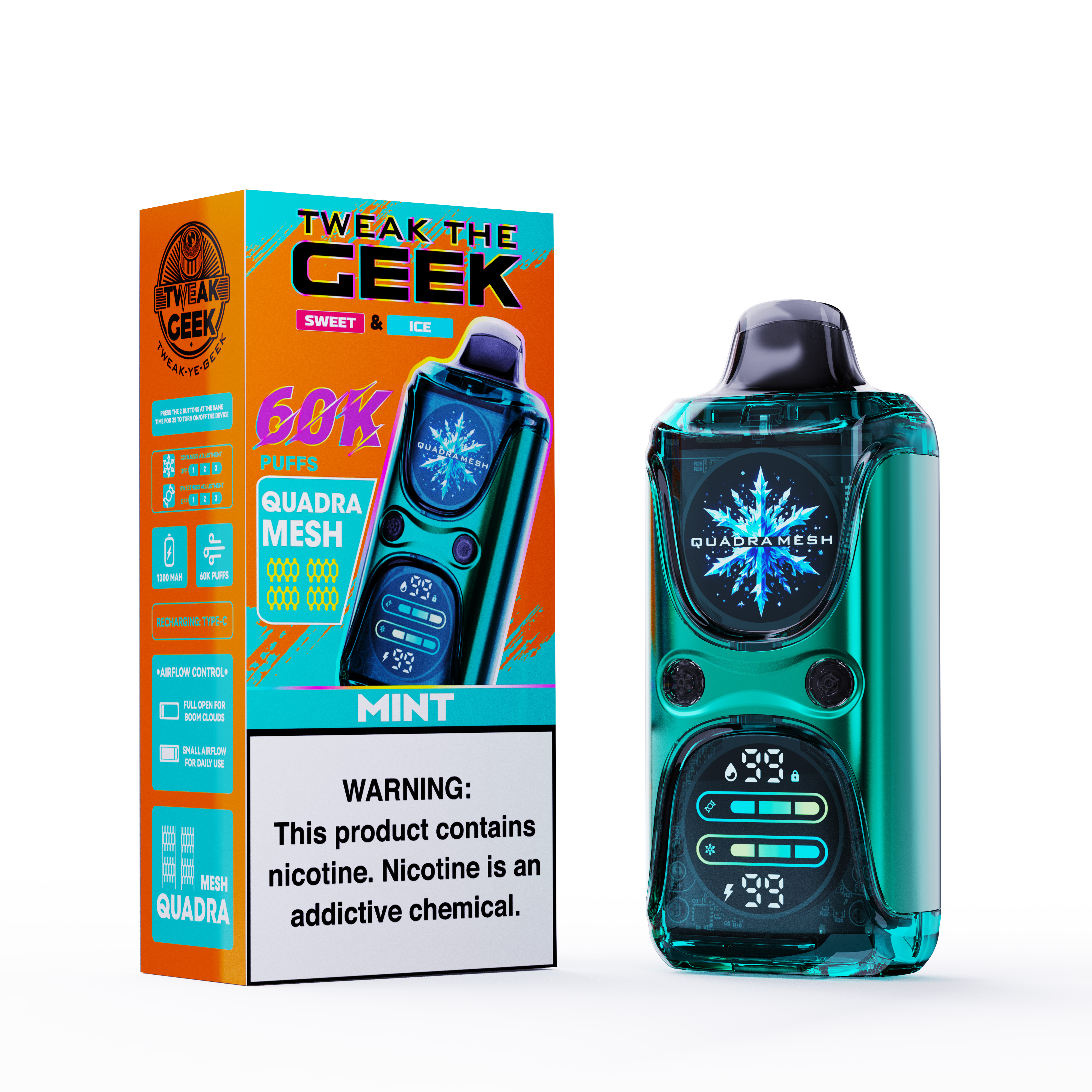 [Europe-DE01] KEYSTONE Tweak The Geek 60K Kit 45ml