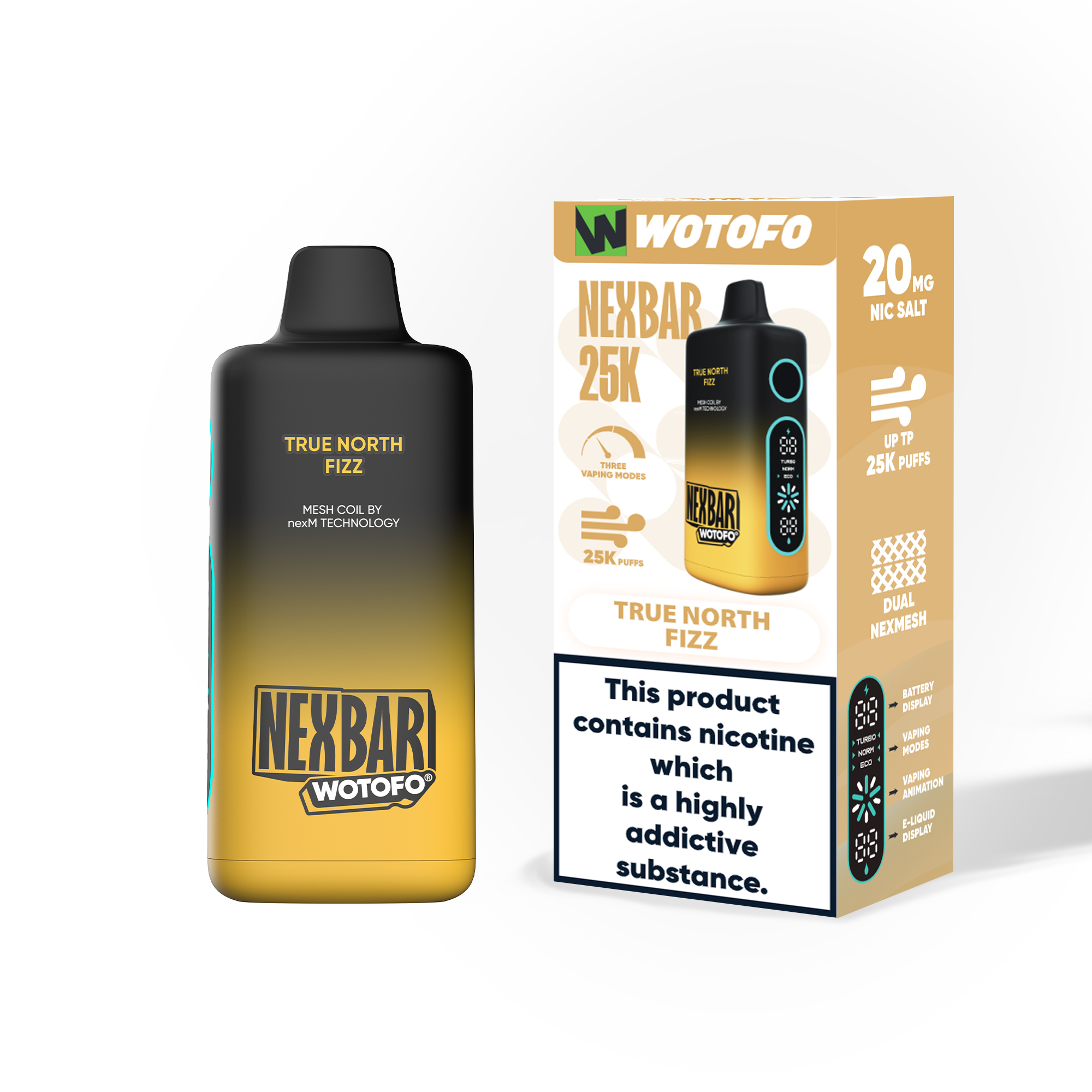 [Europe-DE01] Wotofo nexBAR 25K 25000 Kit 25ml